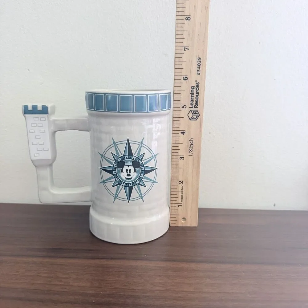 Walt Disney Parks Magic Kingdom 1971 Castle Tower Mickey Mouse Coffee Mug NWOT
